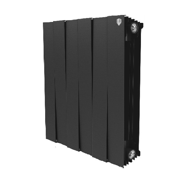 Радиатор биметаллический Royal Thermo Piano Forte 500/100 Noir Sable 6 секций